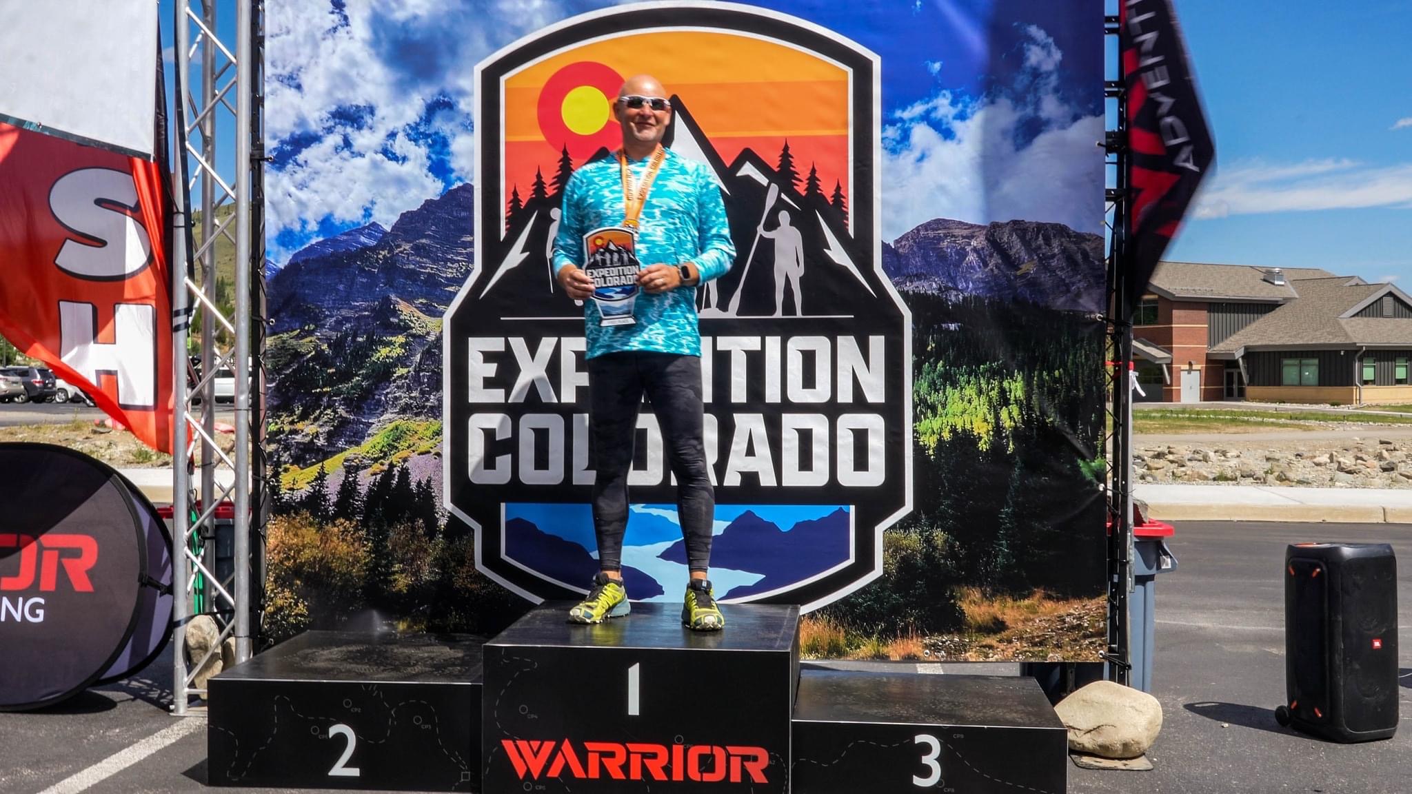 Adventure racing podium finish