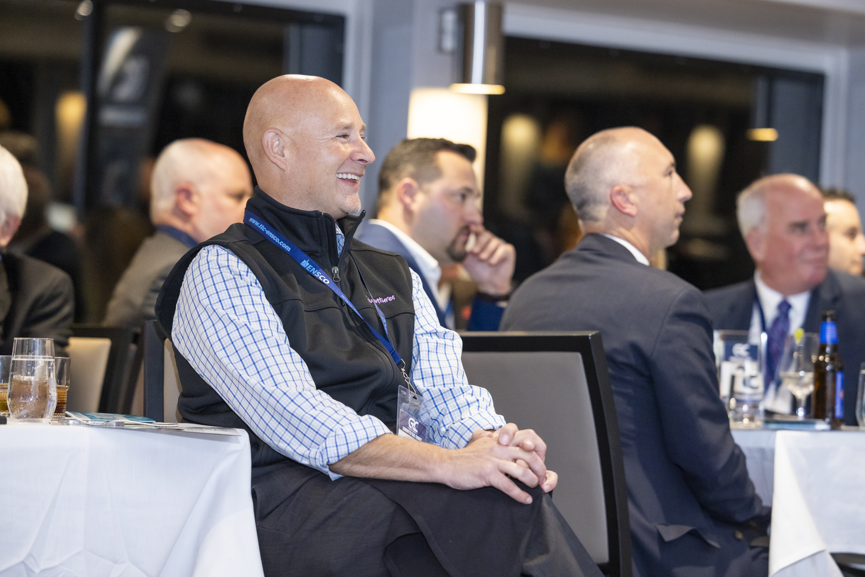 In court presenting before a judge